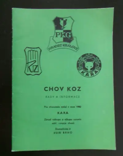 Chov koz: - rady a informace.