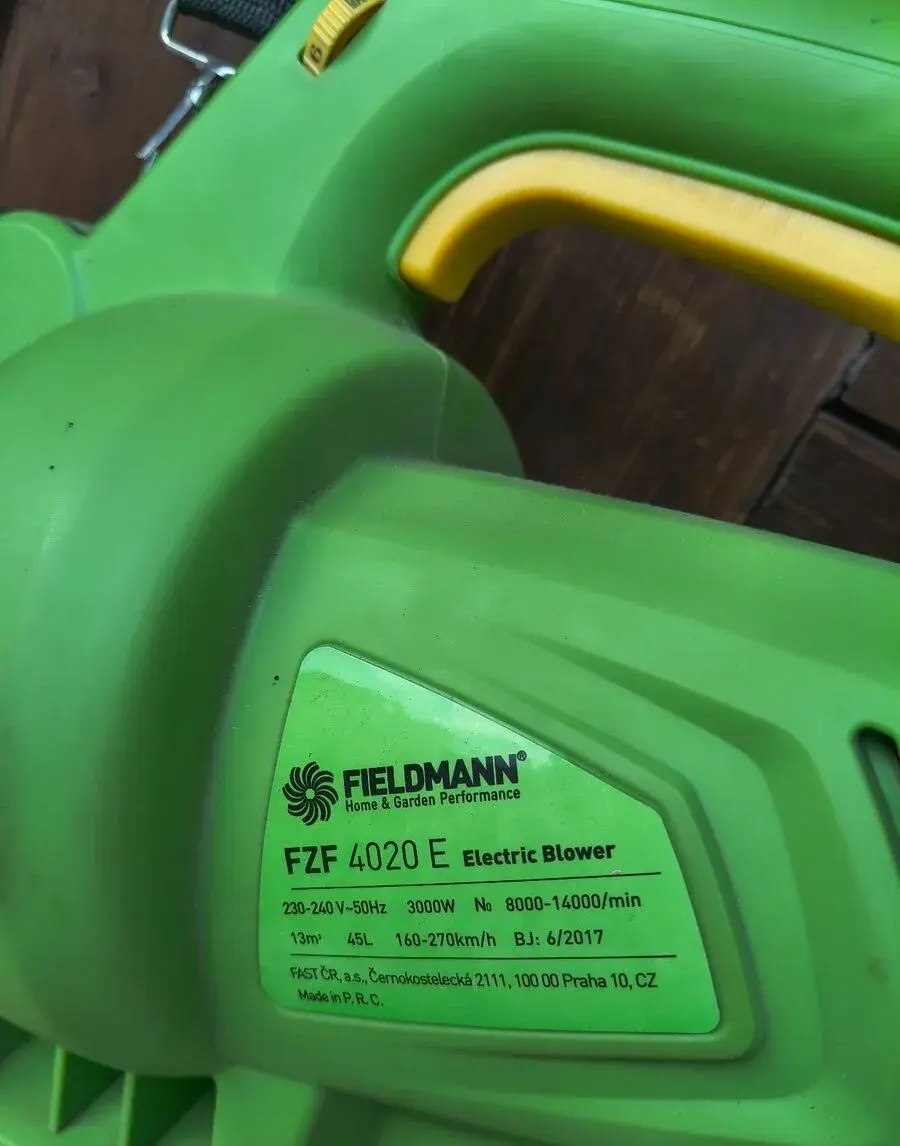 Fieldmann FZF 4020-E-3v1 fukar/vysavač/drtič listí