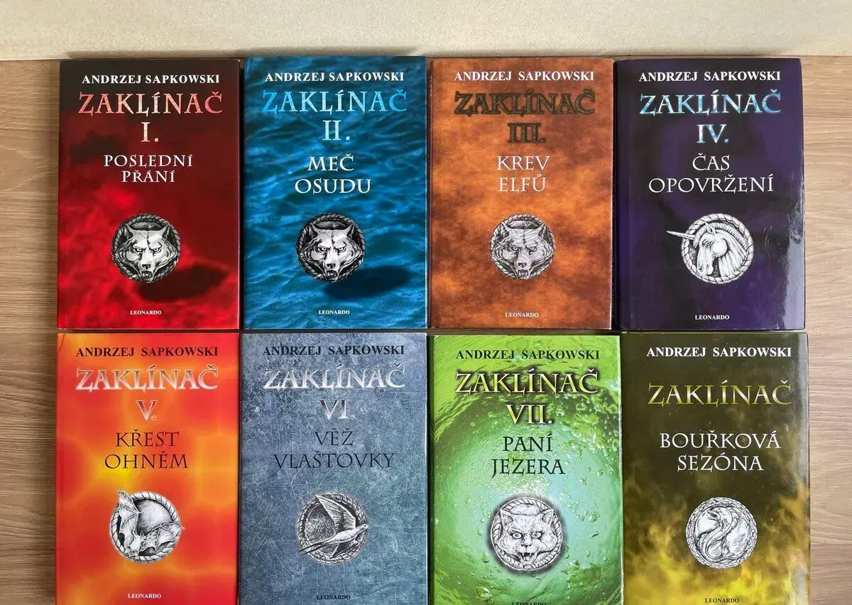 Zaklínač - 8 knih - Pevná vazba
