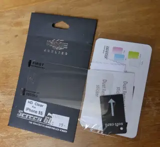 Ochranné sklo iPhone 5S za odvoz