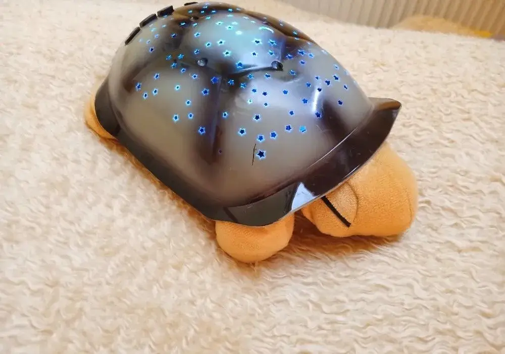 Želva na baterky pro děti - svítí, hraje
