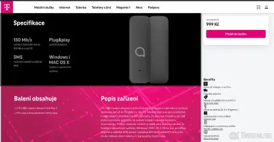 USB LTE modem Alcatel Link Key2