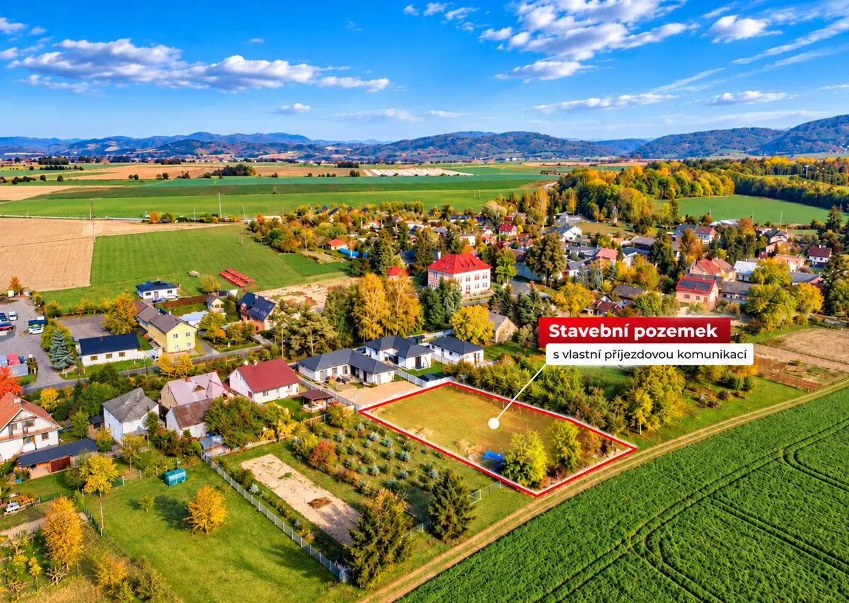 Prodej stavebního pozemku 1 360 m2, Újezd u Uničova