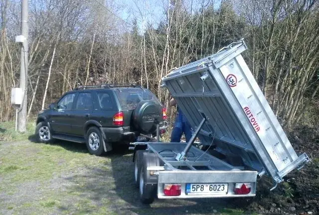 Dvounápravový hydraulický sklápěč EUROTRAILES EV BA 27