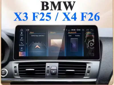 Android rádio BMW X3 X4 F25 / F26 10.25palců LCD