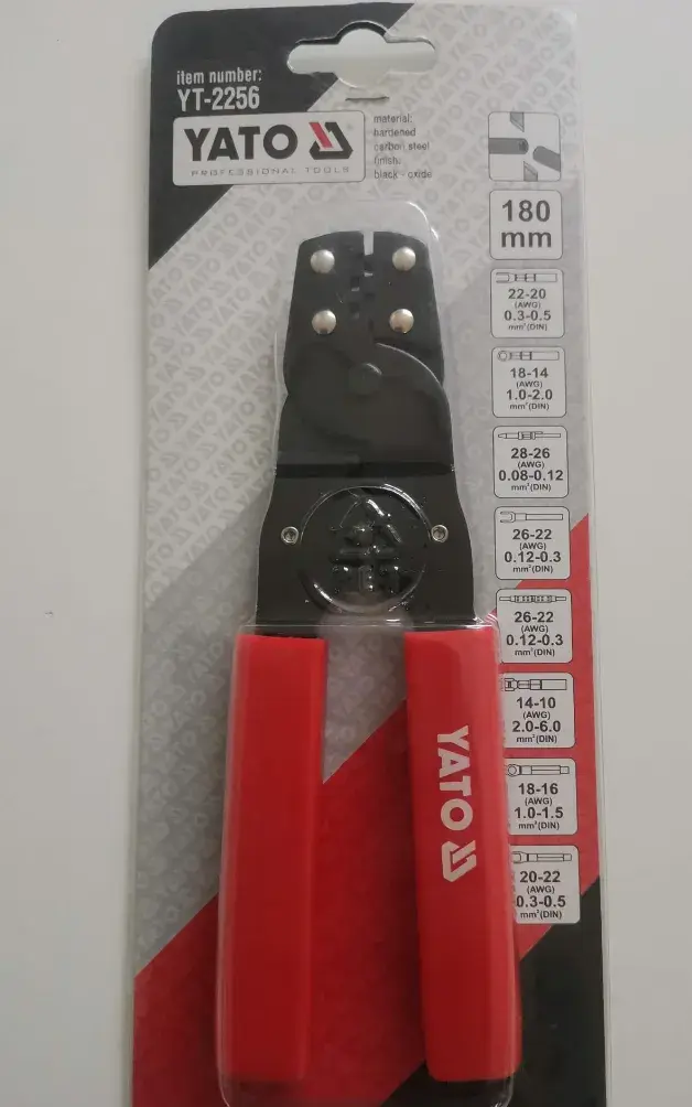 Kleště konektorové YATO 180mm