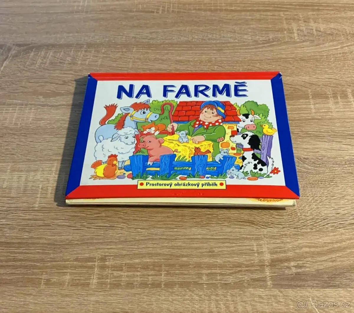 Na farmě - prostorový obrázkový příběh + 🎁 Dárek