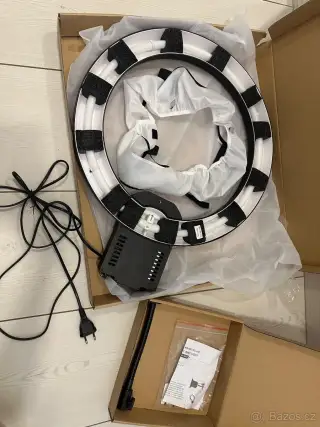 Kruhové zářivkové trvalé světlo Ring light 65W