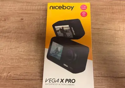 📷 Outdoorová kamera Niceboy VEGA X PRO – 4K/60 FPS – černá