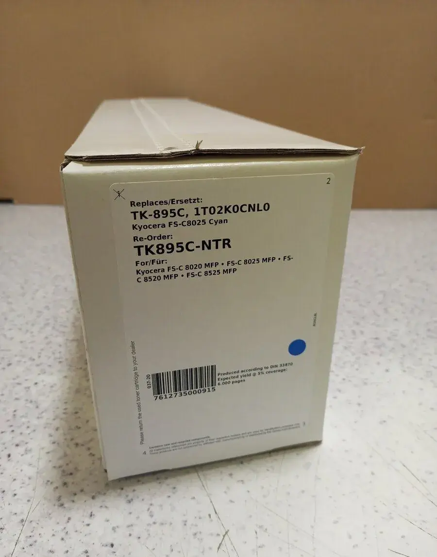 Toner NTR TK895-C do tiskárny Kyocera Mita FS-C8020MFP