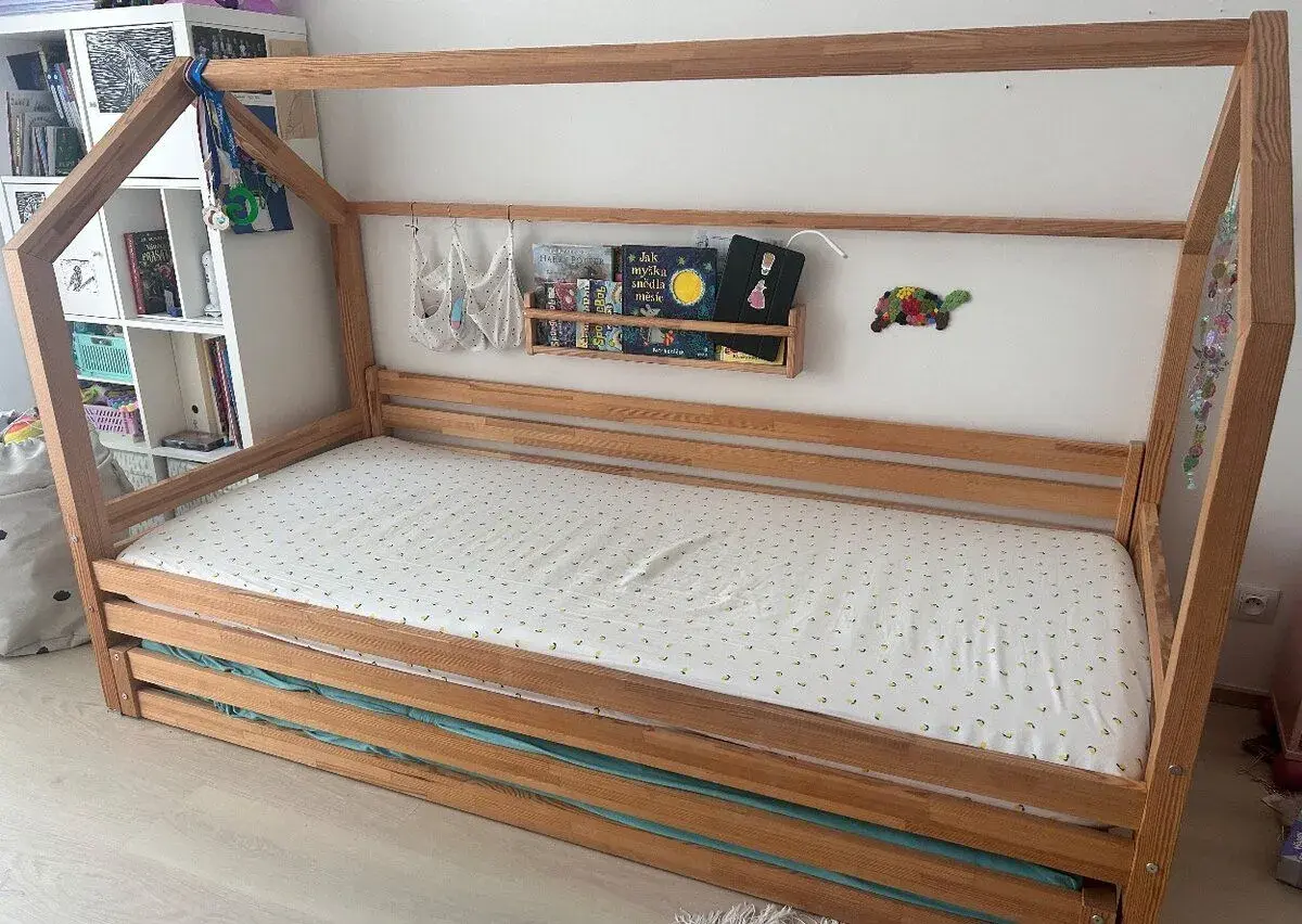 Domečková postel se šuplíkem Elis Design