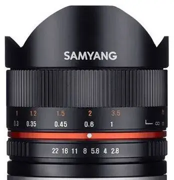 SAMYANG 8mm f/2.8 UMC Fish-eye II (FUJI X)