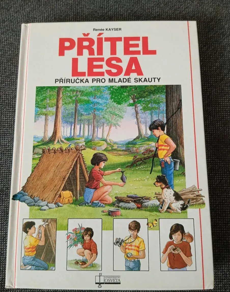 Kniha Přítel lesa - příručka pro mladé skauty