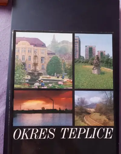 kniha Okres Teplice - PhDr. Karel Vilím-jako nová