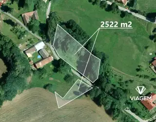 Zahrada 2 522 m², Podíl 60 % o výměře 1 513 m²