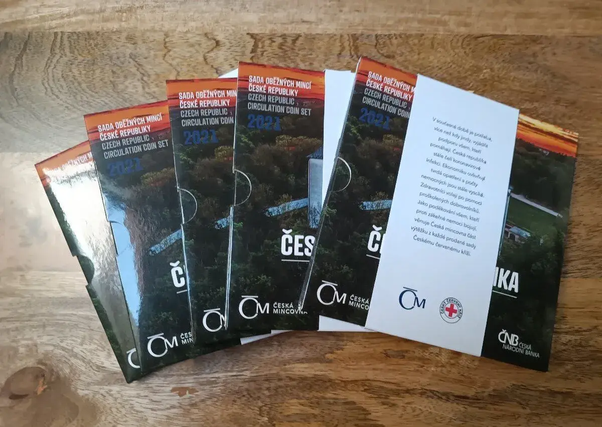 Sada oběžných mincí 2021