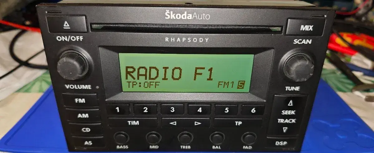 Originální autorádio SKODA RHAPSODY CD