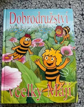 Dětská knížka Dobrodružství včelky Máji