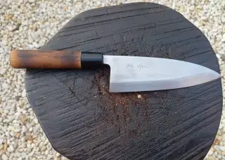 Originál vintage japonský nůž DEBA Laminát Ni-Mai