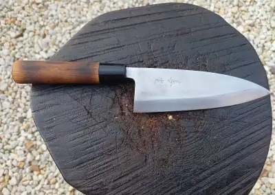 Originál vintage japonský nůž DEBA Laminát Ni-Mai