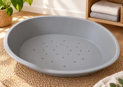 Moderna Domus pelíšek šedá, 92 x 60 x 25,5 cm