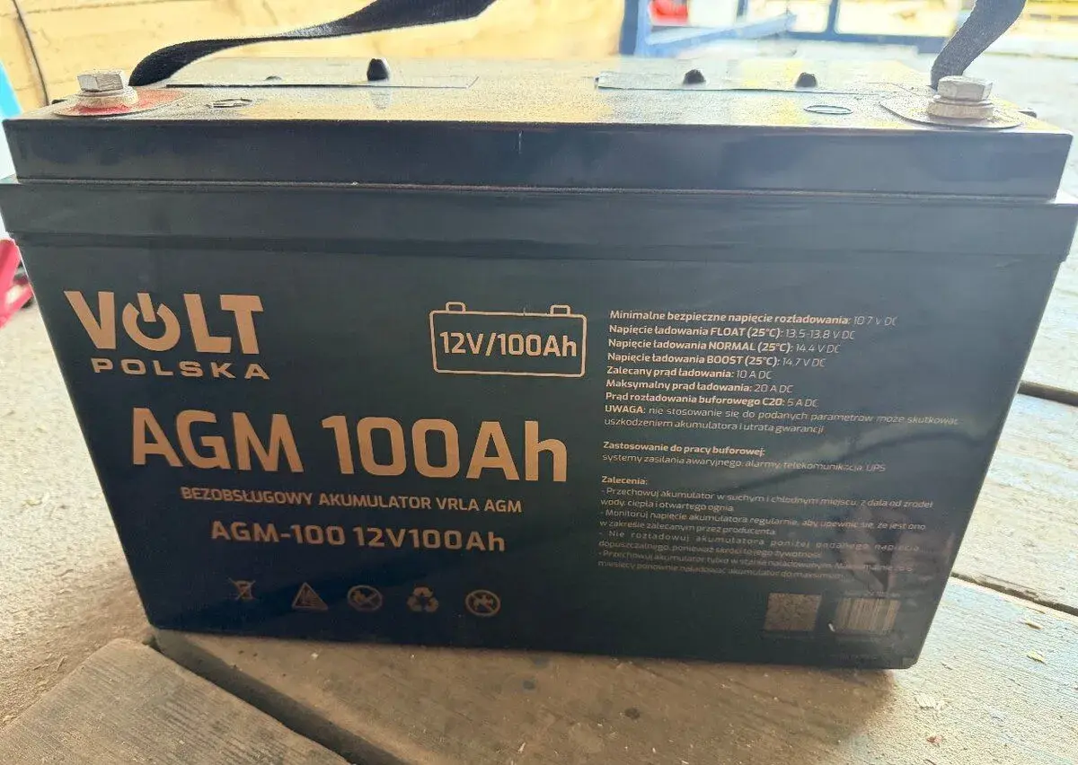 Baterie volt AGM 100Ah