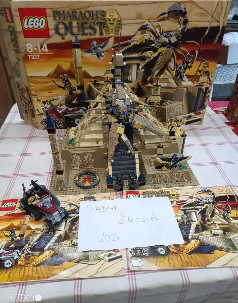 Lego, 7327, Škorpion, Pyramida
