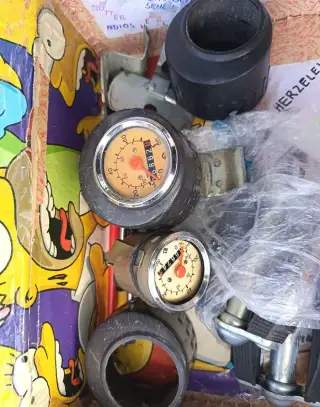 Tachometr na babetu 210