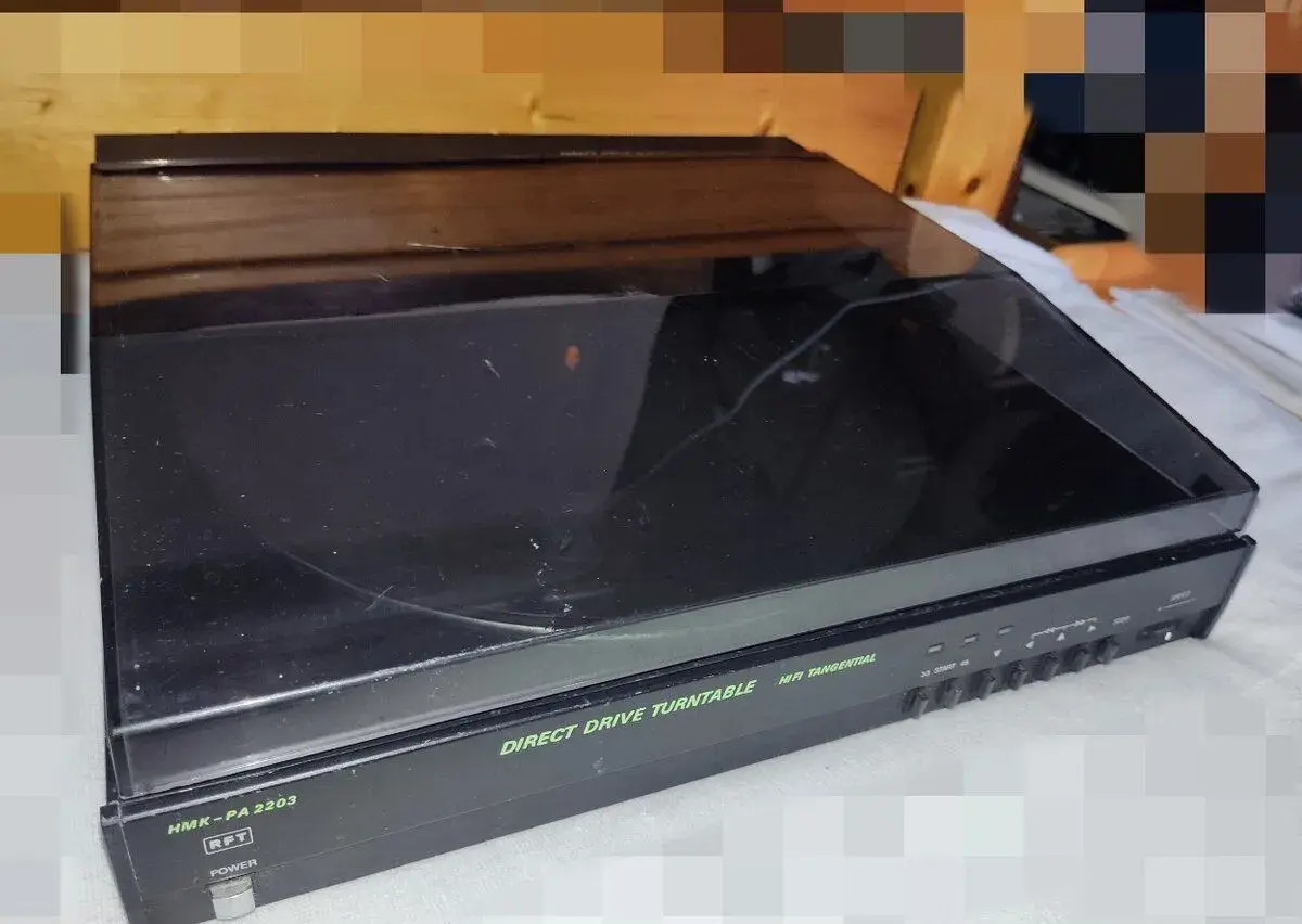 Absolutní rarita Top gramofon od RFT nultá série