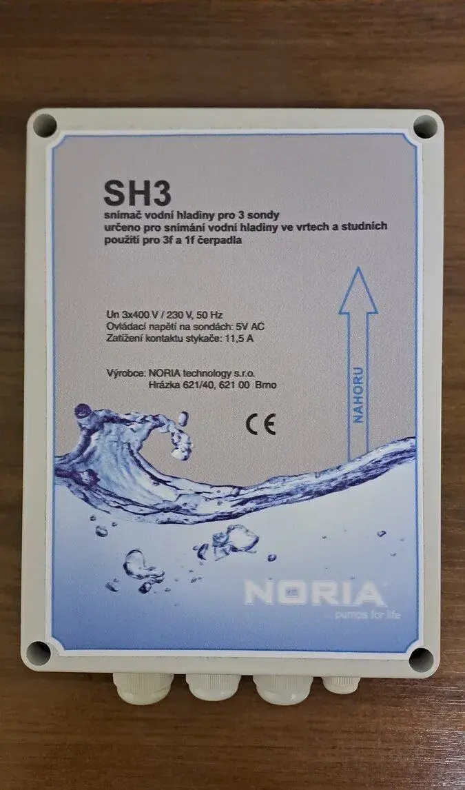 Snímač hladiny NORIA SH3