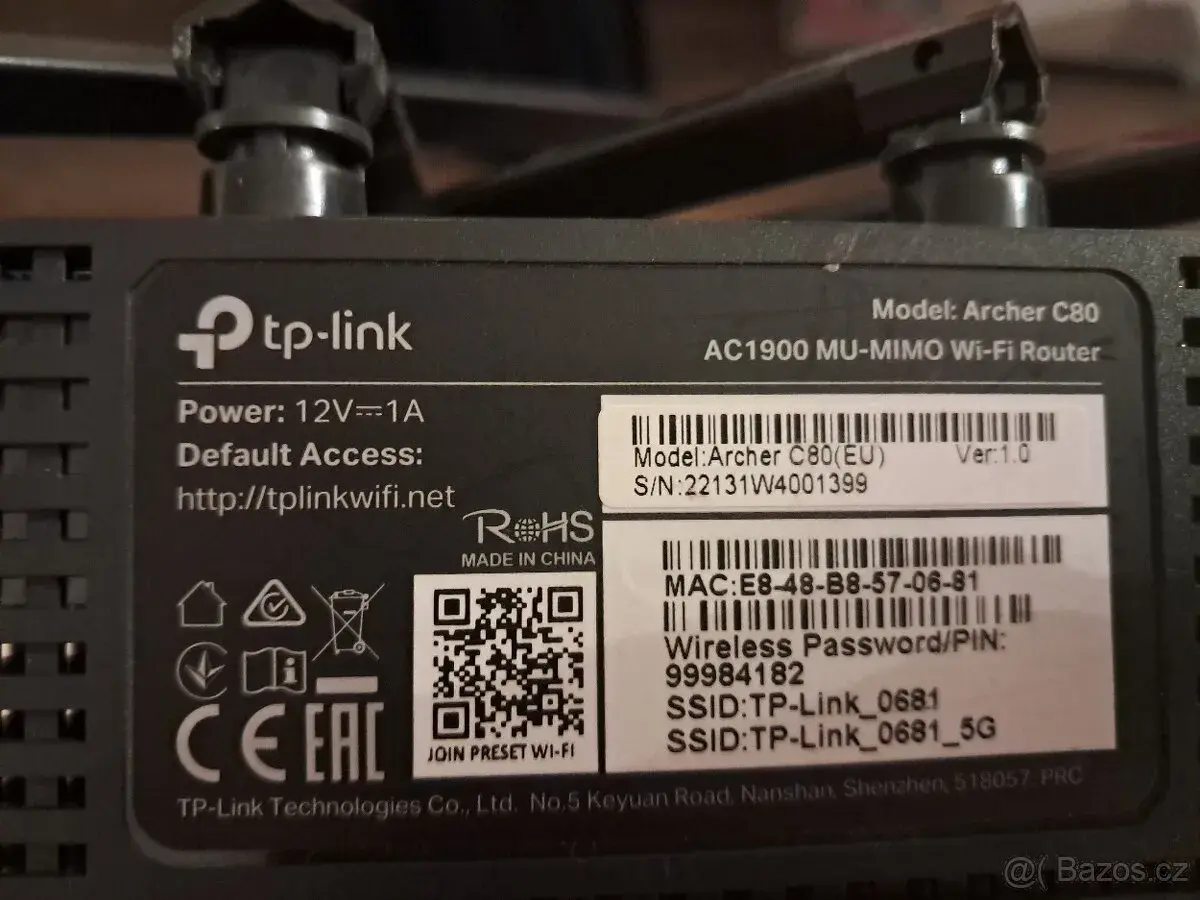 Router TP-link Archer C80