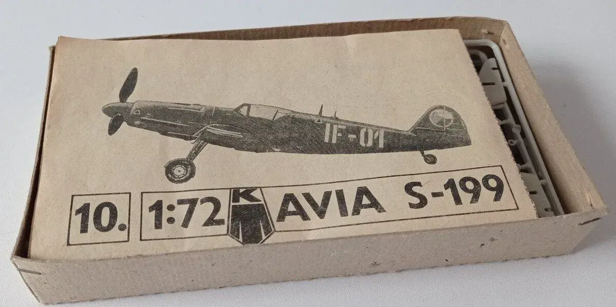 AVIA S-199 (1:72, Kovozávody Prostějov)