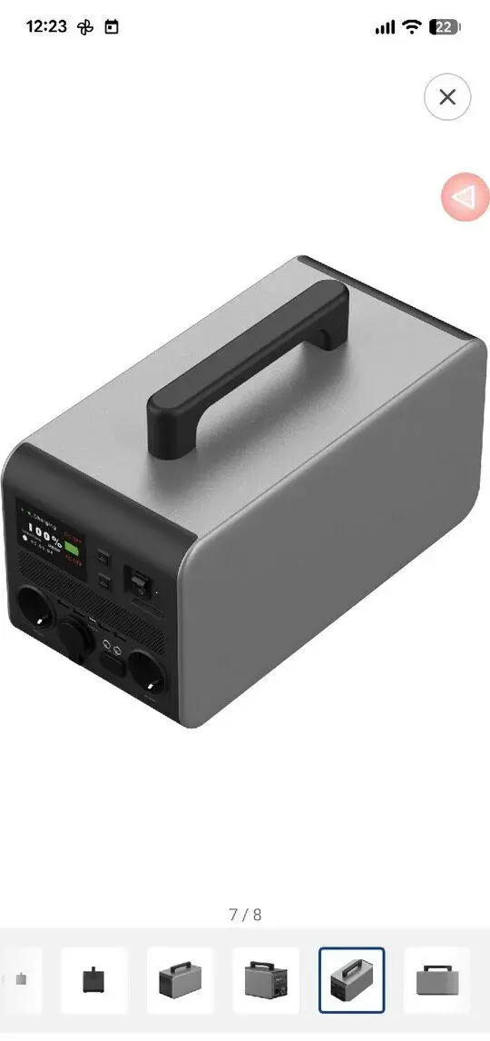 Nabíjecí stanice AlzaPower NEFUNKČNÍ + solární panel 100W