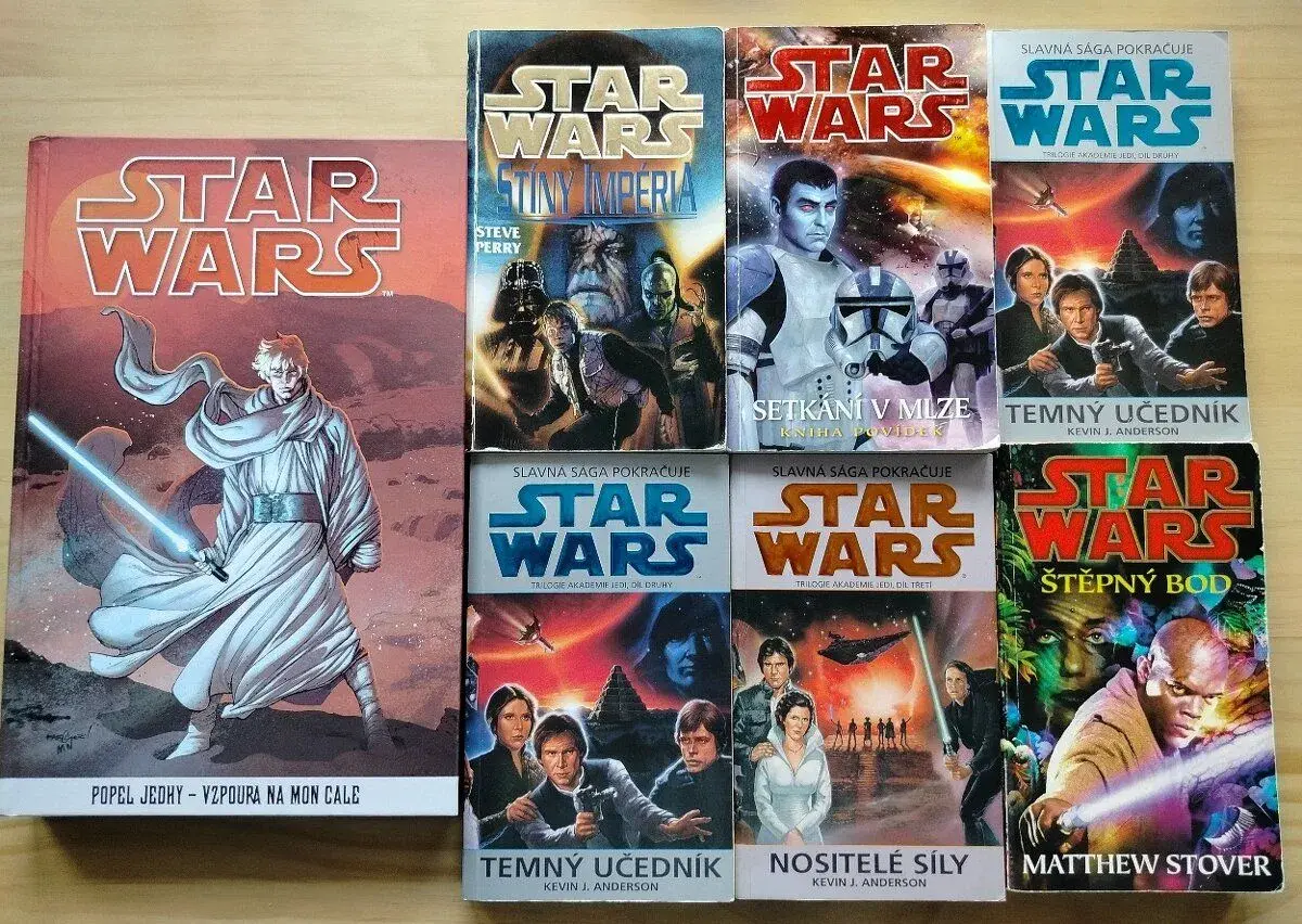 Vzácné Star Wars knihy