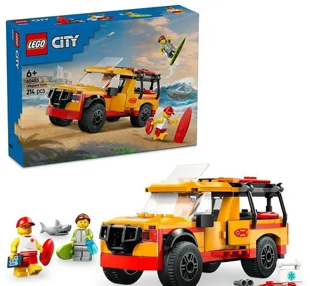 LEGO® City Záchranné auto pro plavčíka - Nerozbalené