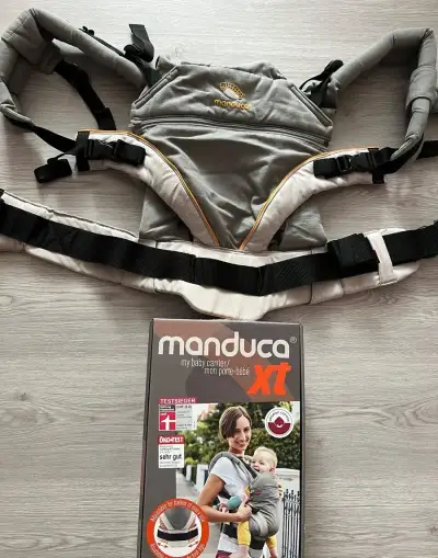 Nové Bavlněné nosítko Manduca Xt šedé