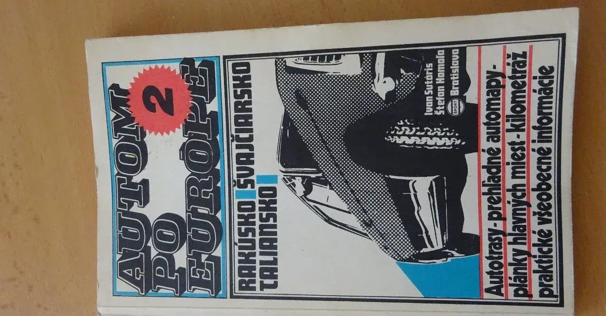 retro bedekr "AUTOM PO €URÓPE 2"