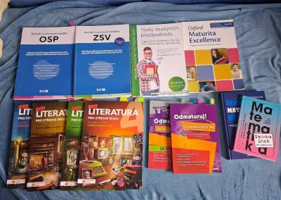 Učebnice k maturitě a přijímačkám