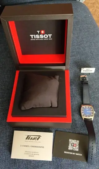 Zbrusu nové, nenošené hodinky Tissot Stylist – kompletní bal
