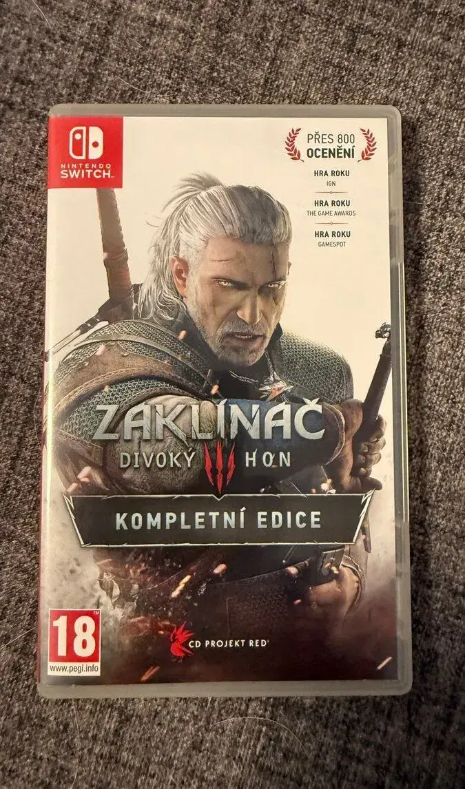 Zaklínač/Witcher 3 Kompletní edice - Switch 1 + 2