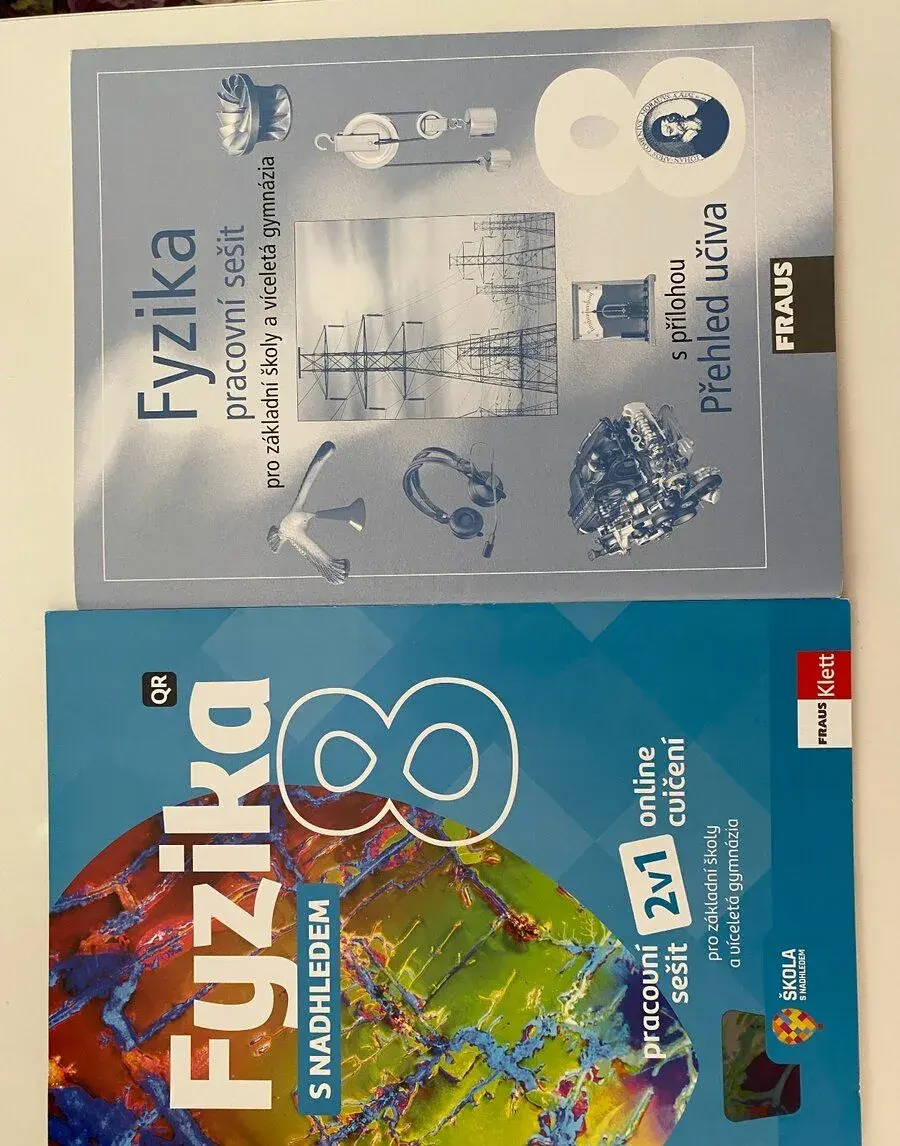 Sadu pro fyziku – 8. Ročník: hybridní učebnice Fyzika