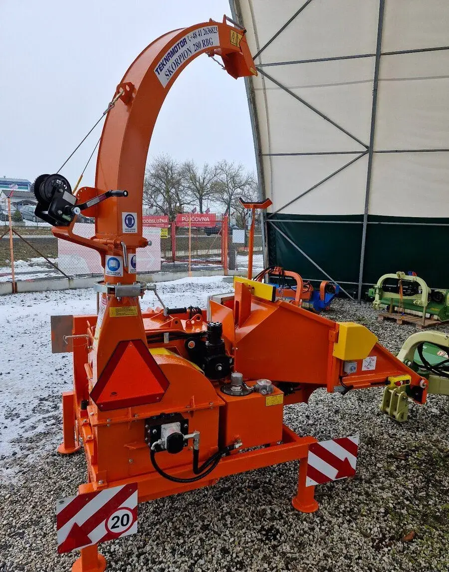 Štěpkovač bubnový Skorpion 280 RBG TEKNAMOTOR