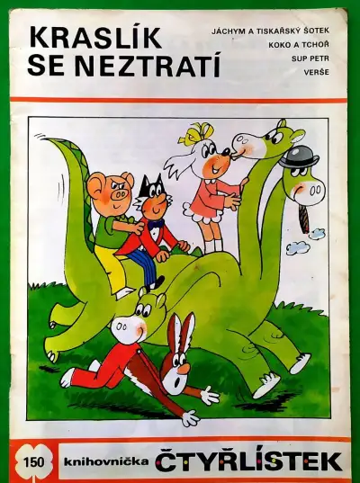 ČTYŘLÍSTEK č. 150/1987 KRASLÍK SE NEZTRATÍ