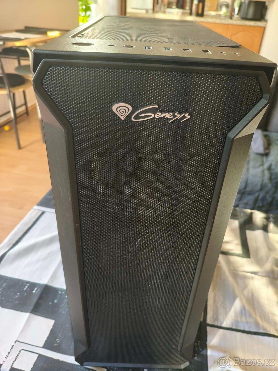 Genesis IRID 505 ARGB V2 – 4× ARGB ventilátor + controller
