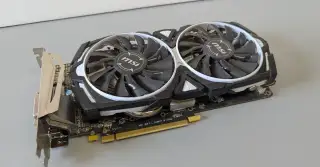 MSI Radeon RX 570 4GB, Použitý, 100% Funkční