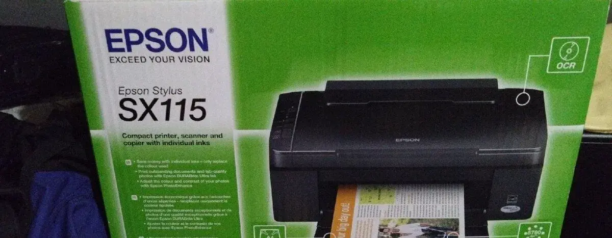 Multifunkční tiskárna vč.nerozbalených inkoustů EPSON SX115