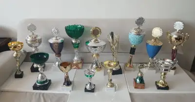 Sportovní poháry dle fotky