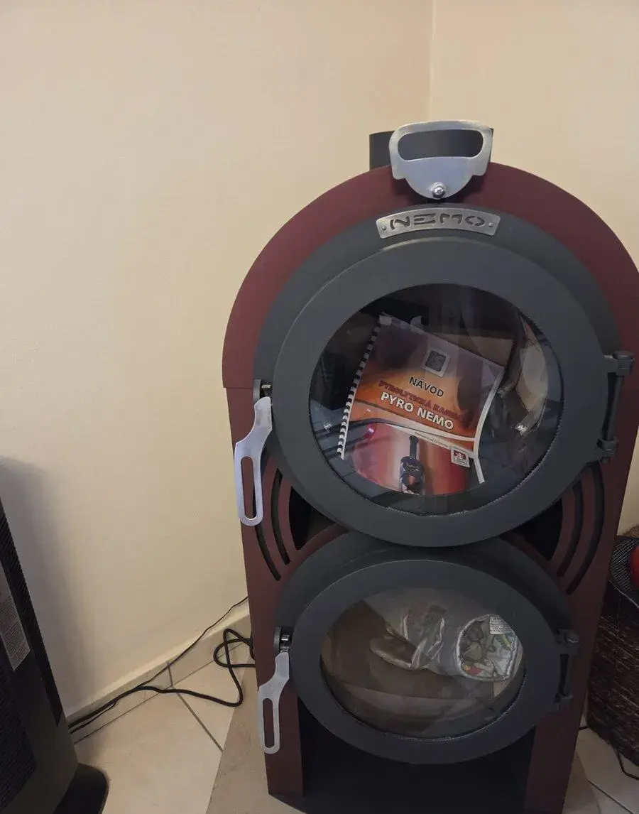 Krbová Pyrolytická kamna Pyro Nemo 6kW