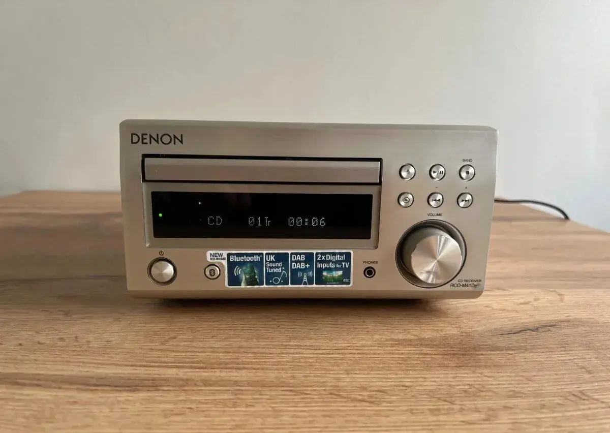 DENON RCD-M41DAB – Hi-Fi CD receiver, Bluetooth, DAB+
