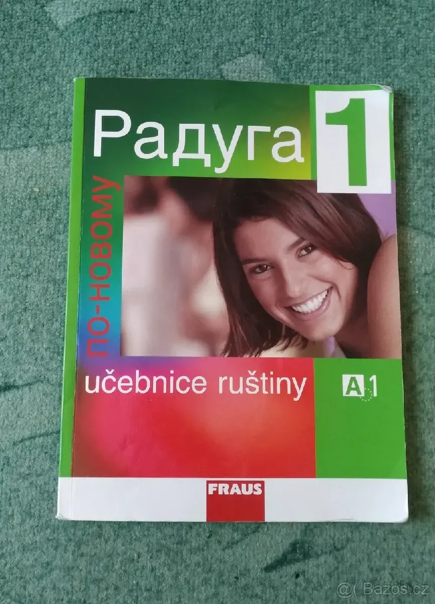 Učebnice ruštiny Радуга 1 (lehce poničená, popsaná)